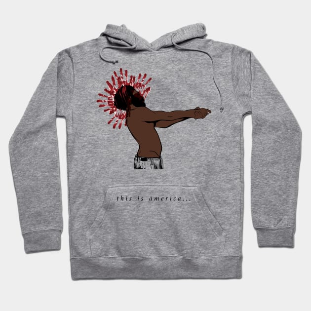 This is America Hoodie by quadrin